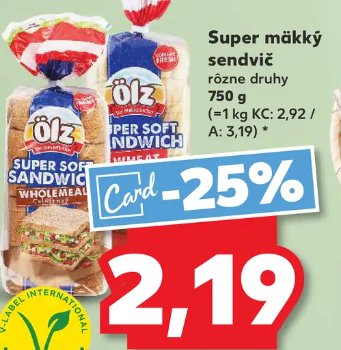 Ölz Super mäkký sendvič