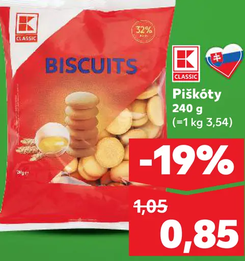K-Classic Piškóty