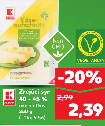 Plátkový syr Käseschnitt