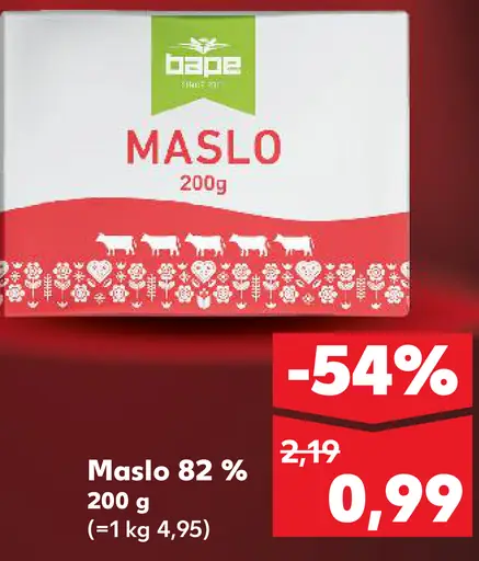 Bape Maslo 82%
