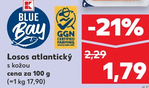 Blue Bay Losos atlantický s kožou