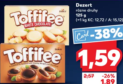 Storck Toffifee dezert