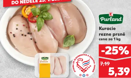 Purland Kuracie rezne prsia