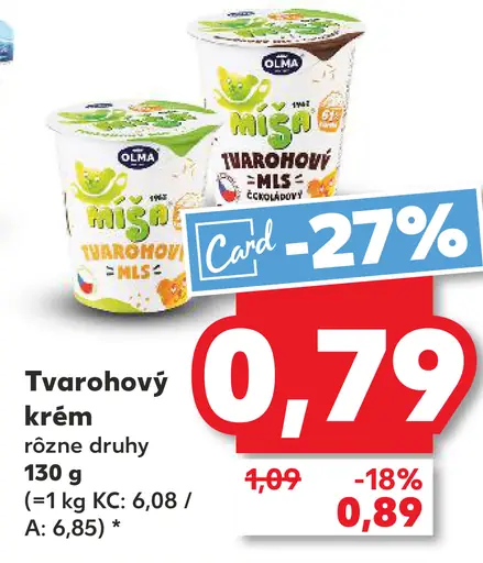 Milsy Tvarohový krém