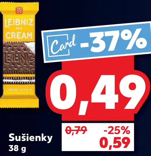 Leibniz Cream sušienky