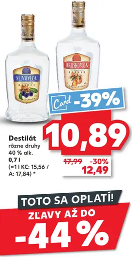 Hruškovica Destilát