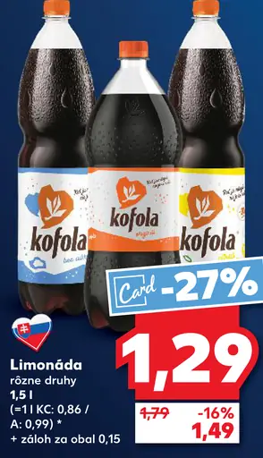 Kofola Limonáda