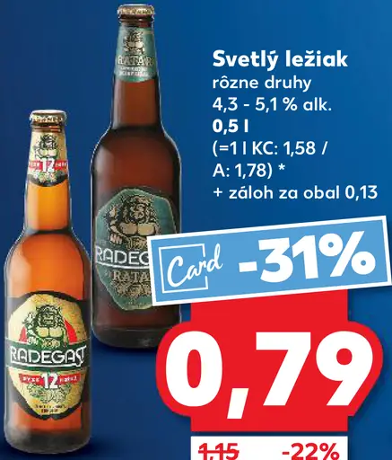 Svetlý ležiak