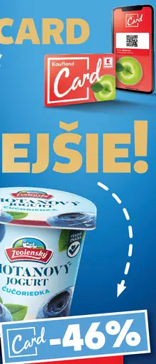 Zvolenský smotanový jogurt 2 druhy