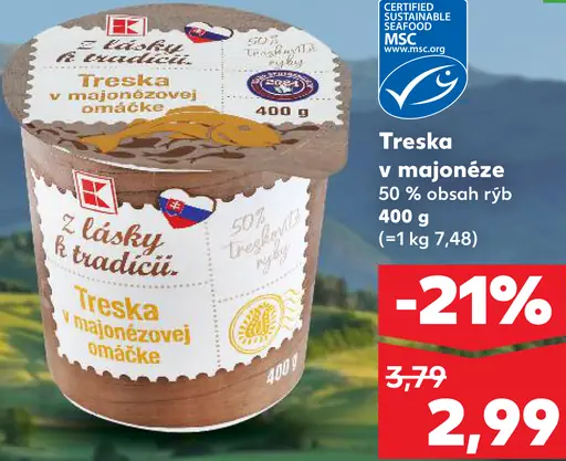 K-Classic Treska v majonéze