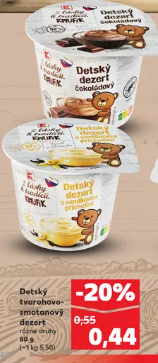 Z lásky k tradícii detský tvarohovo-smotanový dezert rôzne druhy