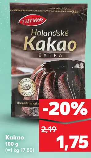 Thymos Holandské kakao extra