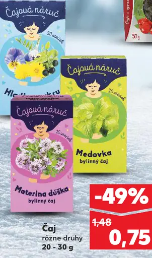 Čajová náruc Čaj