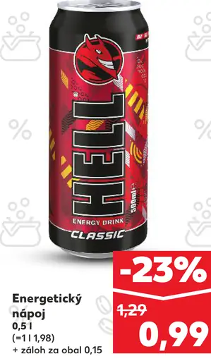 Hell energetický nápoj plechovka