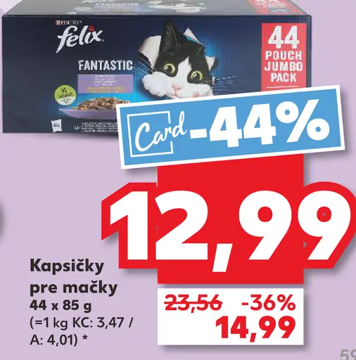 Felix Fantastic kapsičky pre mačky