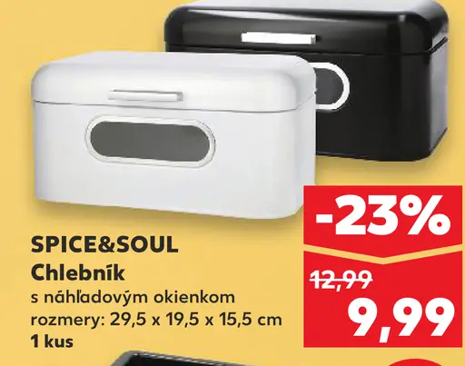 SPICE&SOUL Chlebník s náhľadovým okienkom