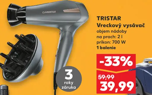 Tristar tyčový vysávač SZ-1991KL