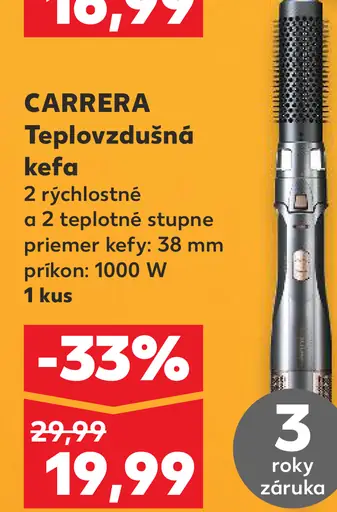 Carrera Teplovzdušná kefa