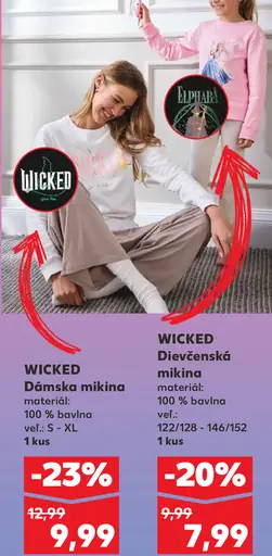 Wicked dámska mikina
