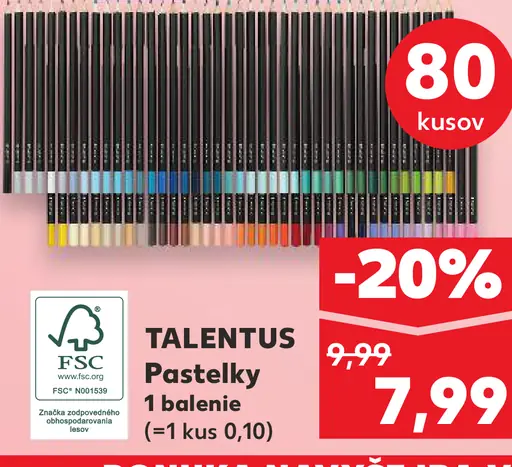 TALENTUS Pastelky