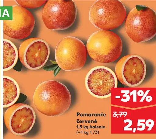 Pomaranče červené