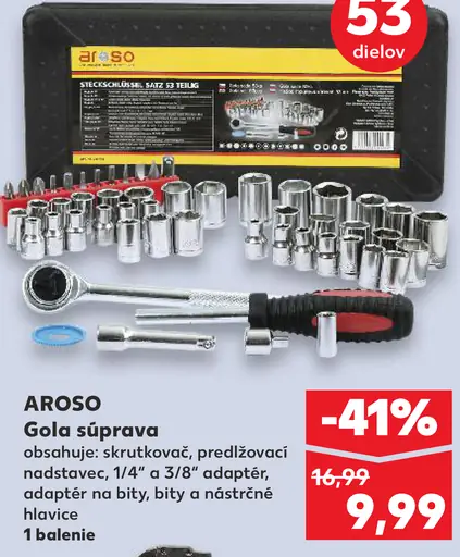 Aroso gola súprava 53-dielna