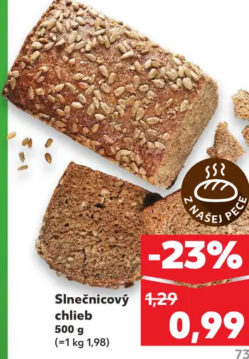 Slnečnicový chlieb