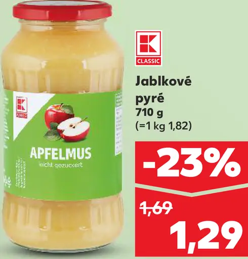 K-Classic Jablkové pyré