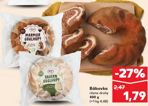 Marmor Guglhupf bábovka