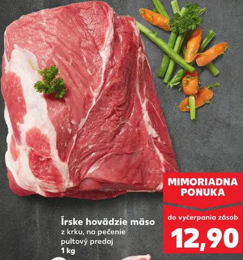 Írske hovädzie mäso na pečenie