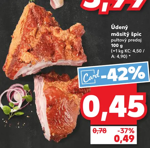 Údený mäsitý špic