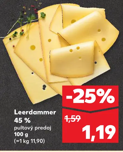 Leerdammer syr 45 %