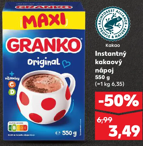 Maxi Granko Instantný kakaový nápoj