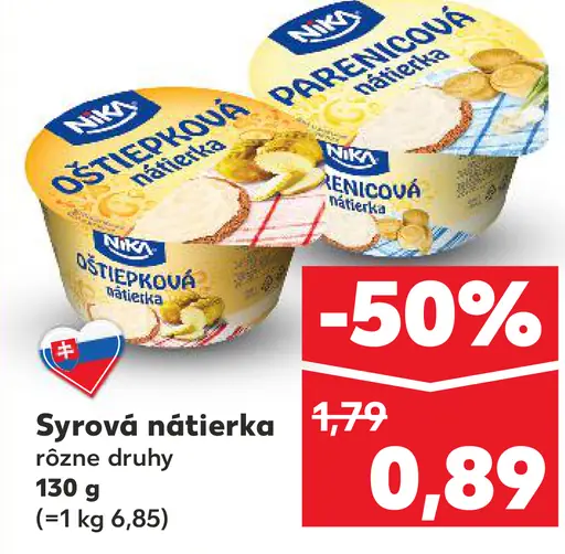 Milsy syrová nátierka