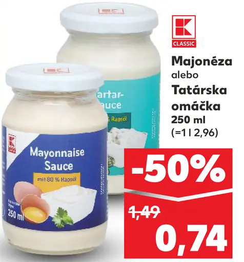 K-Classic majonéza