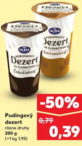 Olma Pudingový dezert