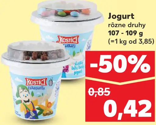 Yoplait Kostíci jogurt