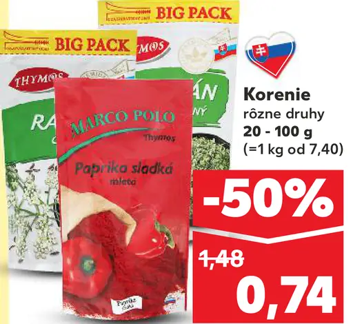 Marco Polo korenie paprika sladká