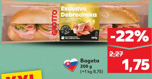 Grotto Exclusive Debrecinska bageta