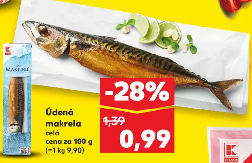 K-Classic Údená makrela