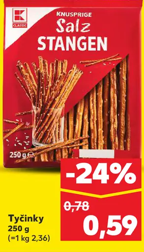 K-Classic Salz Stangen tyčinky