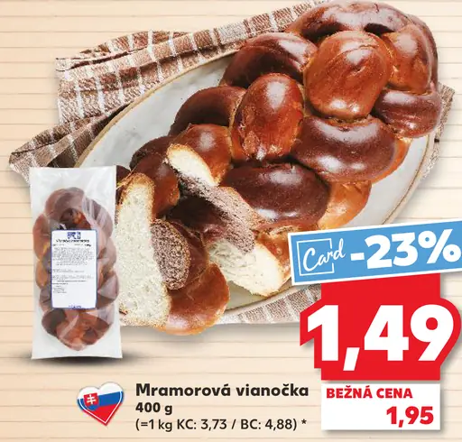 Mramorová vianočka