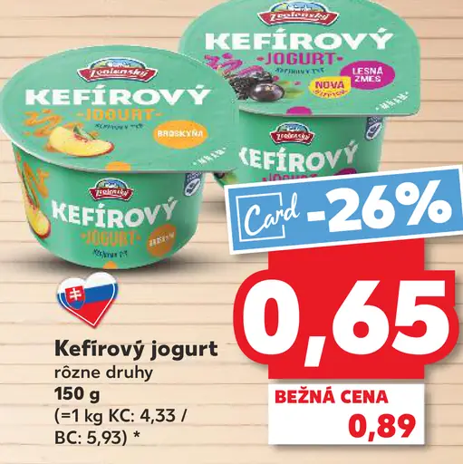 K-Classic kefírový jogurt