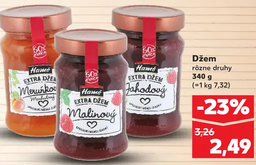 Hamé Extra džem Marhuľový