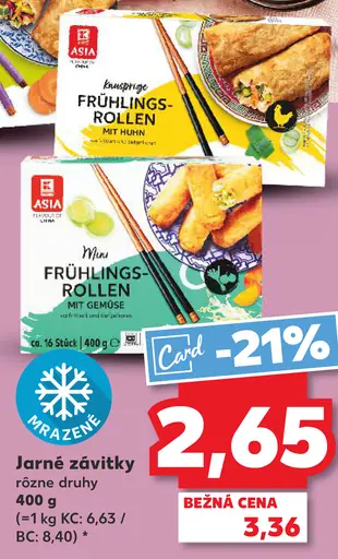 K-Classic Asia Jarné závitky