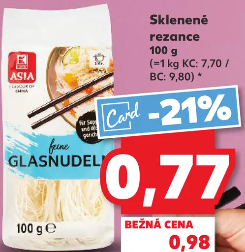 K-Classic Asia sklenené rezance