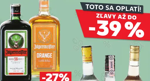 Jägermeister Orange bylinný likér pomaranč