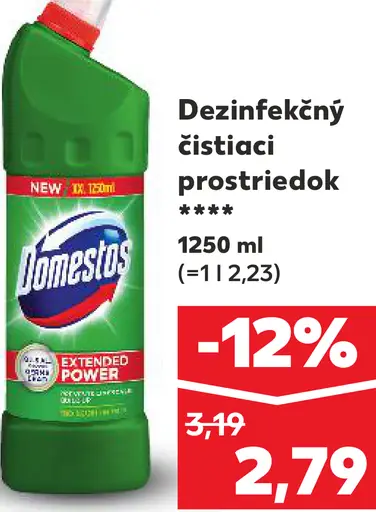 Domestos Dezinfekčný čistiaci prostriedok