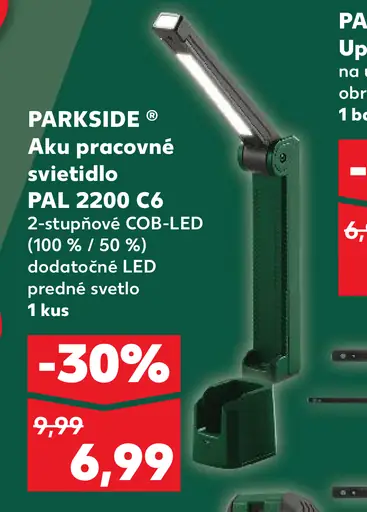 Parkside aku pracovné svietidlo PAL 2200 C6