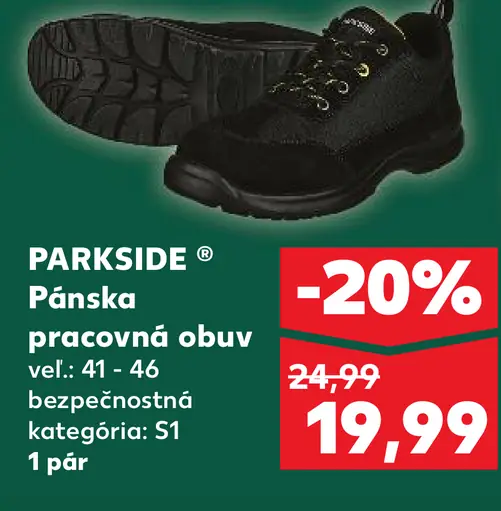 Parkside Pánska pracovná obuv